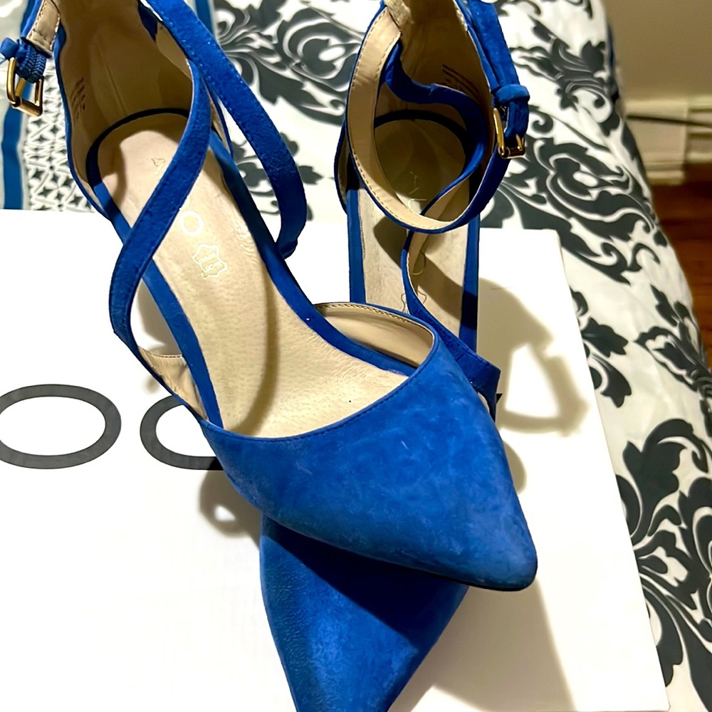 Blue ALDO heels